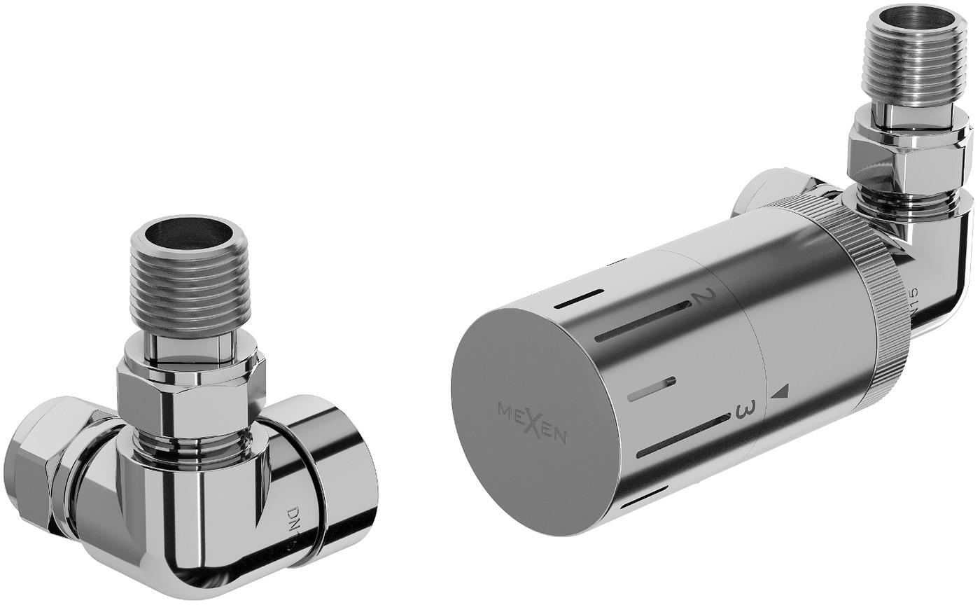 Mexen G05 set termostatat axial, crom - W903-958-01