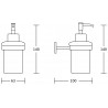 Mexen Zoja dozator săpun, auriu - 70191388-50