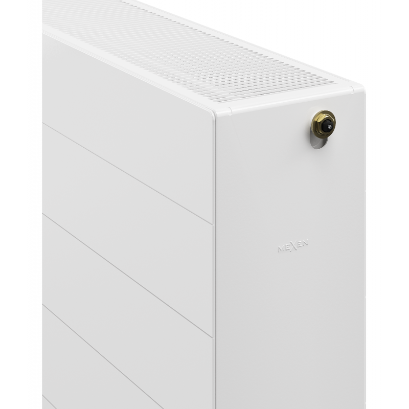 Mexen Line CCL33 lapradiátor 900 x 500 mm, alsó középső csatlakozás, 1500 W, fehér - W6C33L-090-050-00