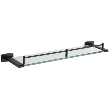 Mexen Zoja raft suspendat din sticlă, negru - 7019137-70