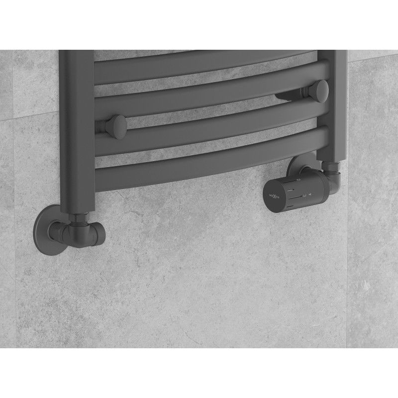 Mexen G05 set termostatic axial cu mască R, antracit - W903-958-904-66