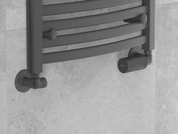 Mexen G05 set termostatic axial cu mască R, antracit - W903-958-904-66