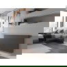 Mexen Flat CCF22 lemez radiátor 400 x 1800 mm, alsó középső csatlakozás, 2049 W, antracit - W6C22F-040-180-66