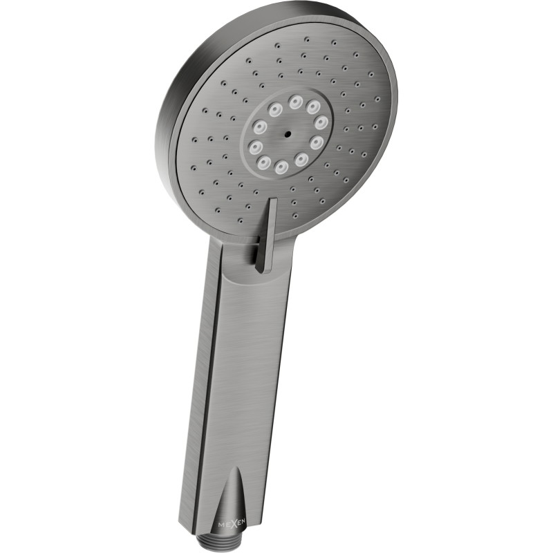 Mexen R-40 mâner de duș cu 3 funcții, gun gray periat - 79540-66