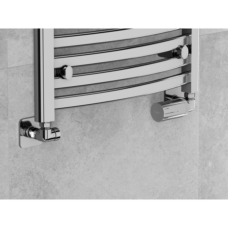 Mexen G05 set termostatic axial cu mască S, crom - W903-958-909-01