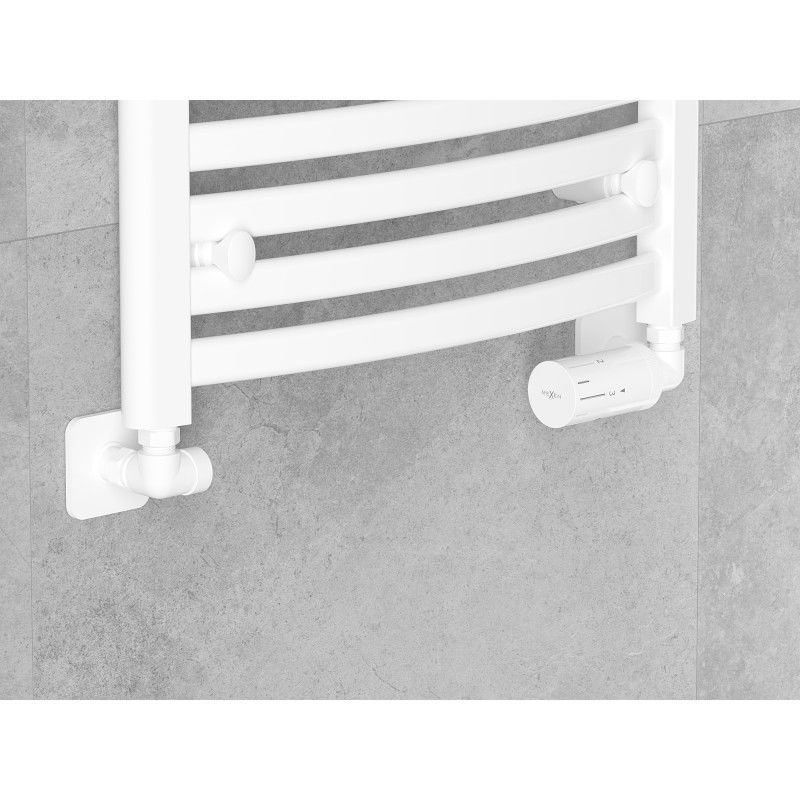 Mexen G05 set termostatic axial cu mască S, alb - W903-958-909-20