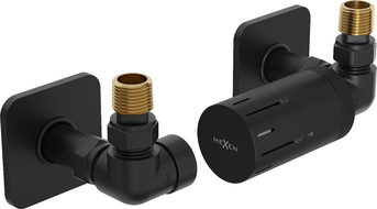 Mexen G05 termosztatikus készlet S maszkolással, fekete - W903-958-909-70