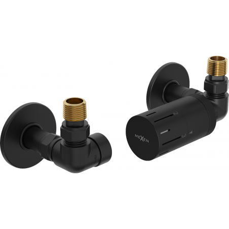 Mexen G05 set de termostat axial cu mască R, negru - W903-958-904-70