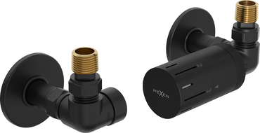 Mexen G05 set de termostat axial cu mască R, negru - W903-958-904-70