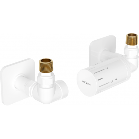 Mexen G05 termosztatikus axiális készlet takaró S, fehér - W903-958-909-20