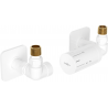 Mexen G05 termosztatikus axiális készlet takaró S, fehér - W903-958-909-20