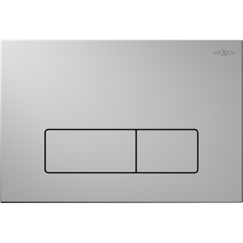 Mexen Fenix 13 buton de spălare Slim, crom mat - 601302