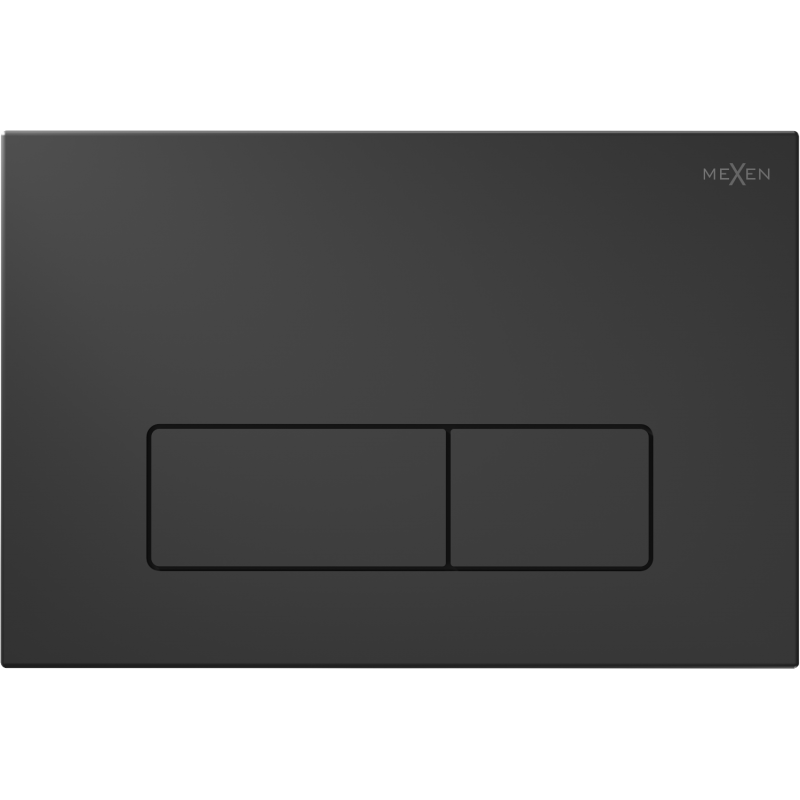 Mexen Fenix 13 buton de spălare Slim, negru mat - 601303