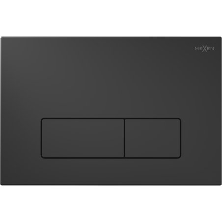 Mexen Fenix 13 buton de spălare Slim, negru mat - 601303