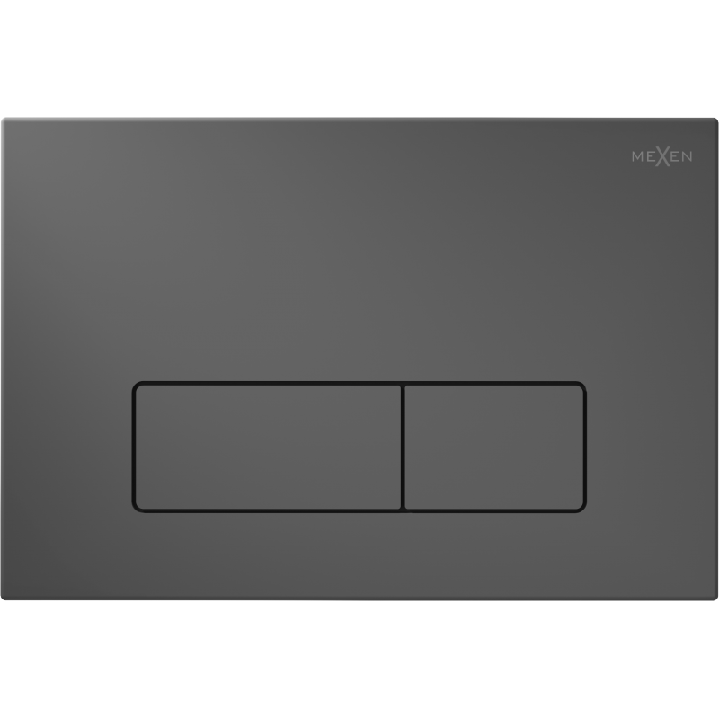 Mexen Fenix 13 Slim öblítőgomb, pisztoly szürke - 601366