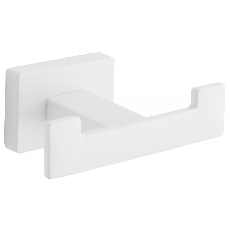 Mexen Arno kettős törölközőkampó, fehér - 7020735-20