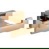 Mexen Arno cuier dublu pentru prosoape, Roz-auriu - 7020735-60