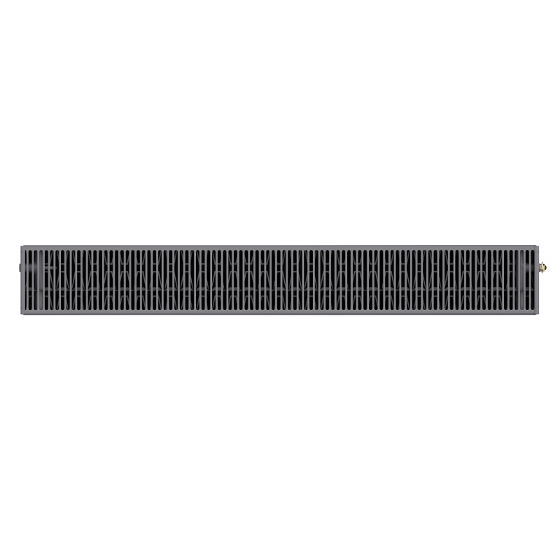 Mexen Flat CCF33 radiator plat 400 x 2000 mm, conexiune inferioară centrală, 3163 W, antracit - W6C33F-040-200-66