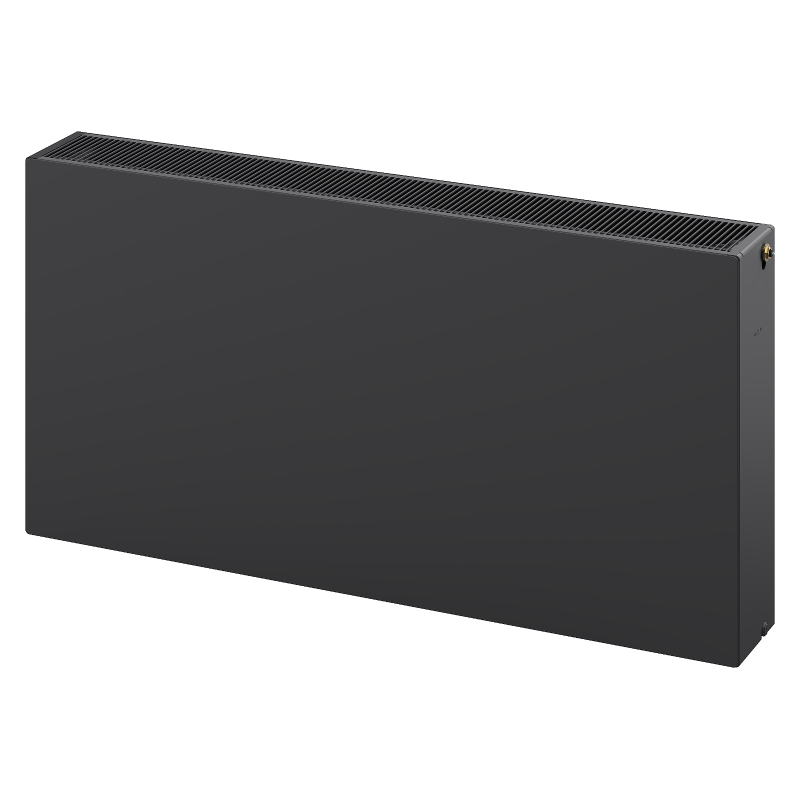 Mexen Flat CCF33 fali radiátor 600 x 500 mm, alsó középső csatlakozás, 1100 W, antracit - W6C33F-060-050-66