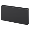 Mexen Flat CCF33 lemezes radiátor 600 x 600 mm, alsó középső csatlakozás, 1320 W, antracit - W6C33F-060-060-66