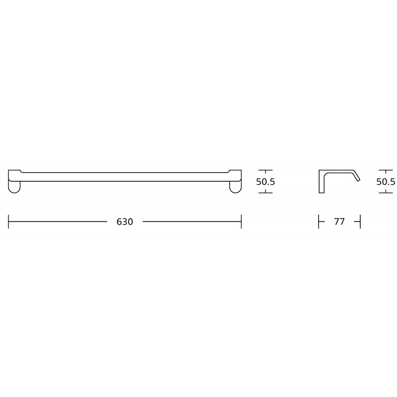 Mexen Lea suport pentru prosop, auriu - 7026024-50