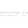 Mexen Lea cuier pentru prosop, Aurie - 7026024-50