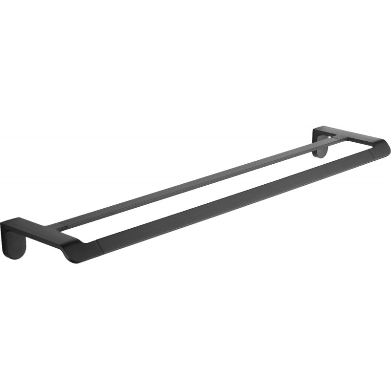 Mexen Lea cuiere dublu pentru prosoape, negru - 7026025-70