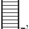 Mexen Oso radiator electric 2 în 1 vertical 910 x 500 mm, 200 W, negru - W304-0910-500-00-70