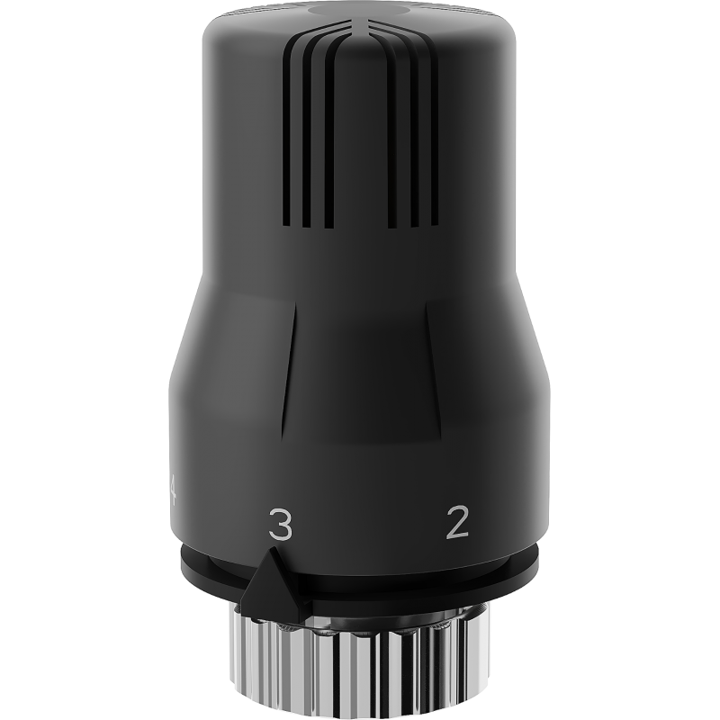 Mexen Uni-Term cap termostat pentru radiator, negru - W908-002-70