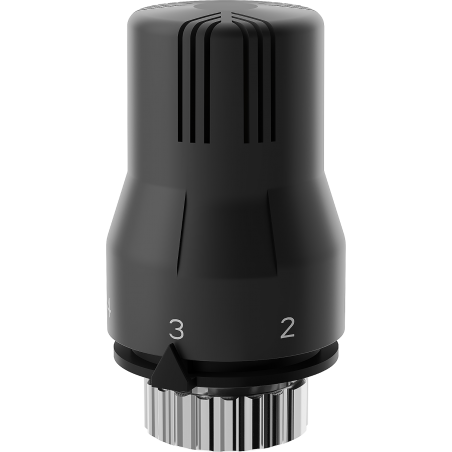 Mexen Uni-Term cap termostat pentru radiator, negru - W908-002-70