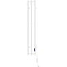 Mexen Pino elektromos radiátor törölközőtartókkal 1405 x 242 mm, 200 W, fehér - W301-1405-242-00-20
