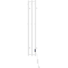 Radiator electric Mexen Pino cu suporturi pentru prosoape 1405 x 242 mm, 200 W, alb - W301-1405-242-00-20