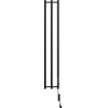 Mexen Pino elektromos törölközőtartós radiátor 1405 x 242 mm, 200 W, fekete - W301-1405-242-00-70