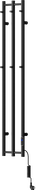 Radiator electric Mexen Pino cu suporturi pentru prosoape 1405 x 242 mm, 200 W, negru - W301-1405-242-00-70