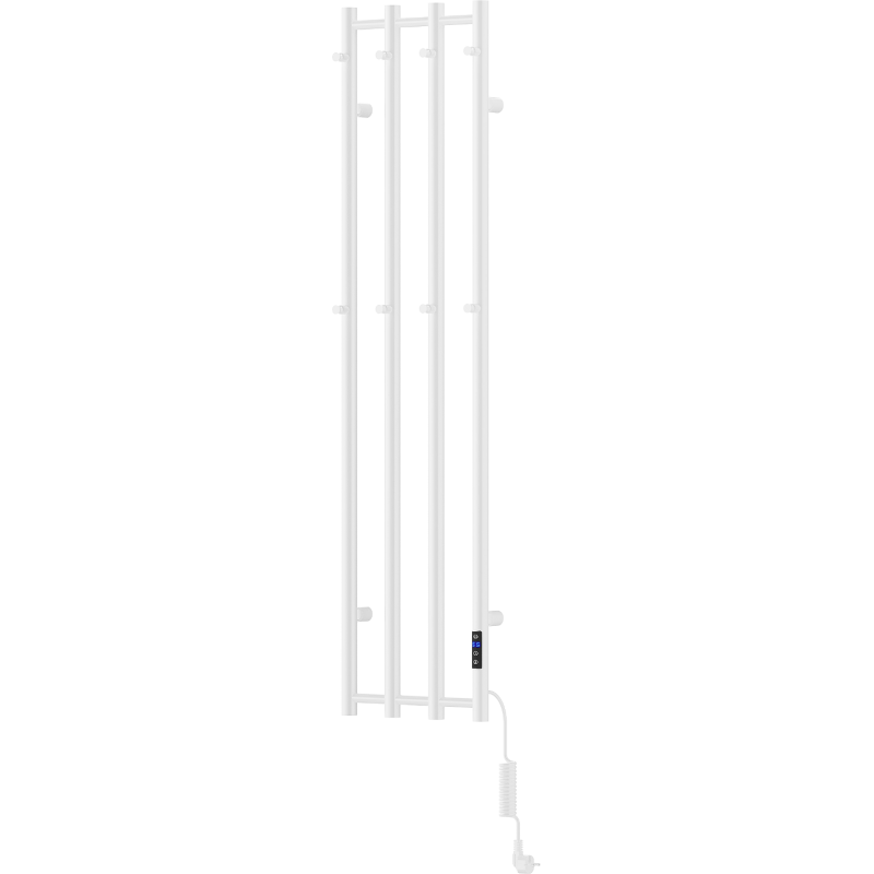 Mexen Pino elektromos radiátor törölközőtartókkal 1405 x 347 mm, 250 W, fehér - W301-1405-347-00-20