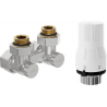 Mexen G02 termosztatikus kétsoros DN50 szett, szögletes 1/2"x16 mm, nikkel - W911-016-928-01