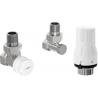 Mexen G02 set termostatic colțar, nichel - W913-012-928-01