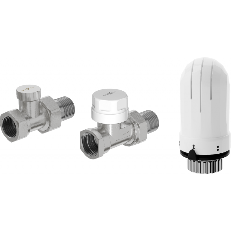 Mexen G03 set termostatic drept, nichel - W914-012-938-01