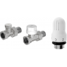 Mexen G04 set termostatic unghiular, nichel - W914-012-948-01
