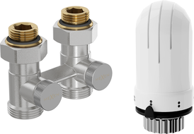 Mexen G03 kétcsöves termosztatikus készlet DN50, egyenes 1/2"x3/4", nikkel - W912-012-938-01