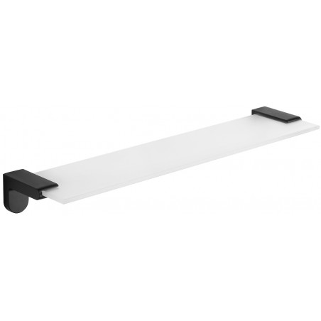 Mexen Lea raft de perete din sticlă, negru - 7026037-70