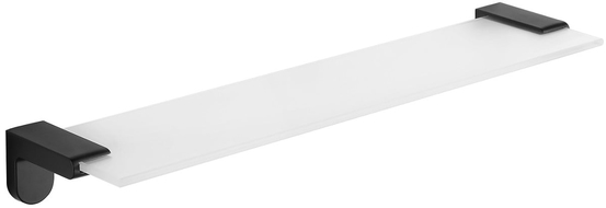 Mexen Lea raft de perete din sticlă, negru - 7026037-70