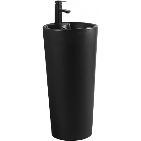Mexen Rena chiuvetă de sine stătătoare 40 x 40 cm, negru mat - 26014070