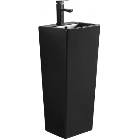Mexen Sira lavoar de sine stătător 34 x 32 cm, negru mat - 26023370
