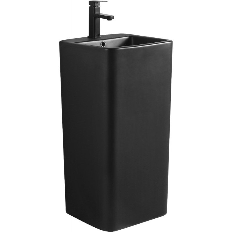 Mexen Otra chiuvetă freestanding 40 x 40 cm, negru mat - 26034070