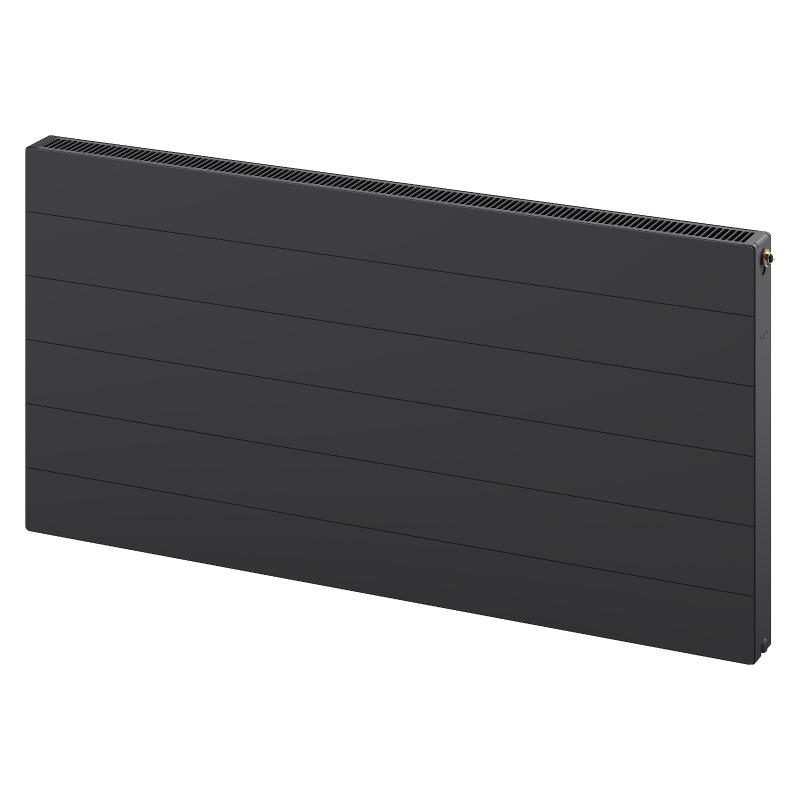 Mexen Line CCL21 panelradiátor 600 x 2000 mm, alsó középső csatlakozás, 2419 W, antracit - W6C21L-060-200-66
