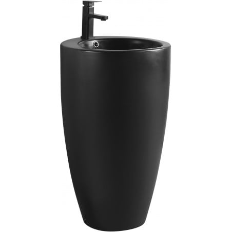 Mexen Alona chiuvetă de sine stătătoare 50 x 50 cm, negru mat - 26094870