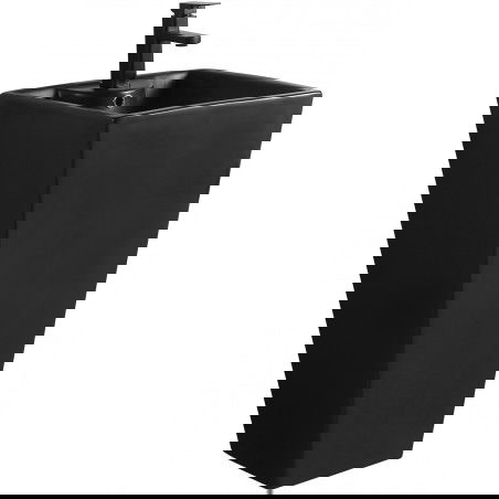 Mexen Pia 47 x 47 cm-es szabadon álló mosdó, fekete matt - 26104770