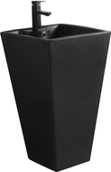 Mexen Pia chiuvetă de sine stătătoare 47 x 47 cm, negru mat - 26104770