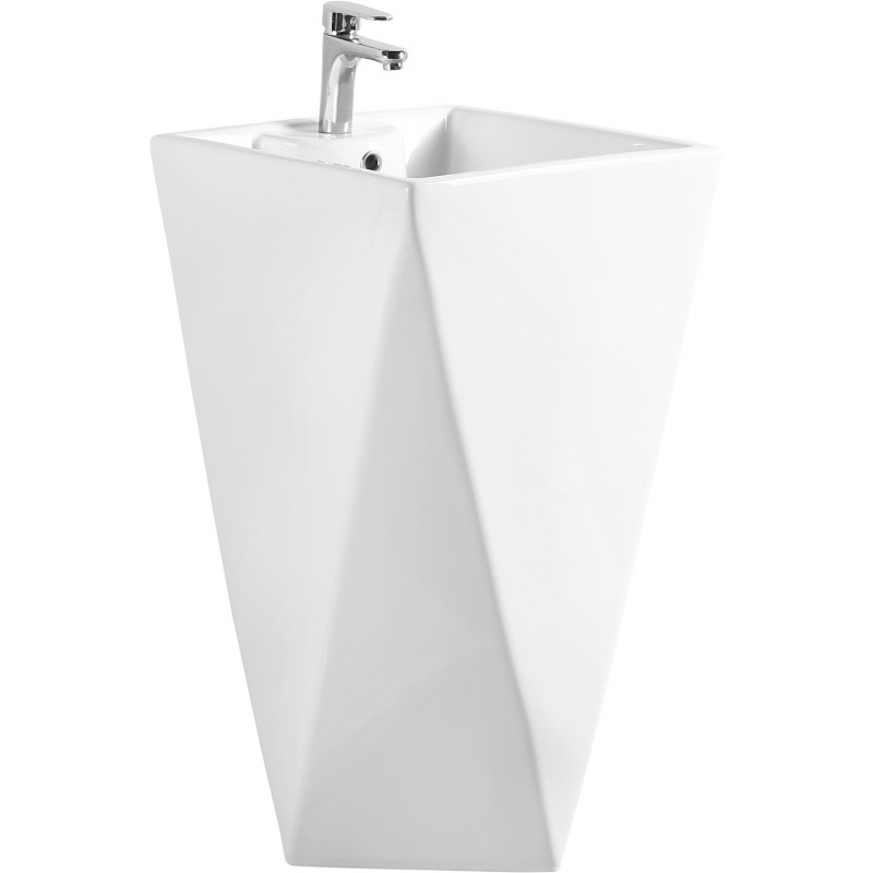 Mexen Ida chiuvetă independentă 47 x 47 cm, albă - 26114600